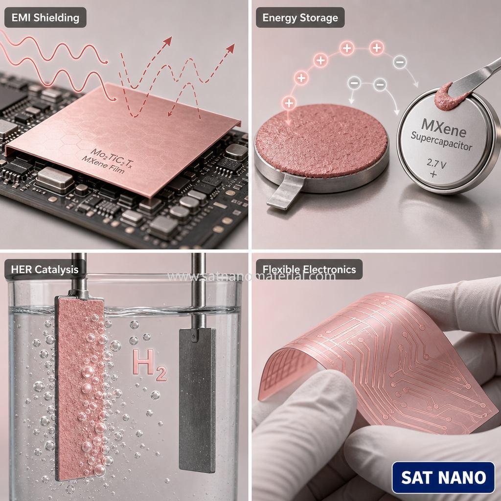 Single Layer Titanium molybdenum carbide Mo2TiC2Tx MXene dispersion