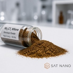 단층 탄화니오븀 Nb2CTx MXene 분말