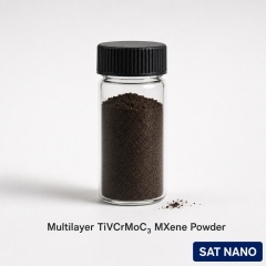 고엔트로피 합금 다층 TiVCrMoC3 MXene 분말