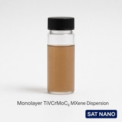 고엔트로피 합금 단층 TiVCrMoC3 MXene 분산액